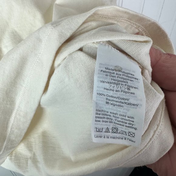 Madewell VĀCĀ Graphic Setlist Boxy‎ Crop Tee T-Shirt Size Small - Picture 4 of 5